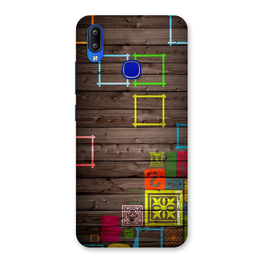Multicolor Frame Design Back Case for Vivo Y91