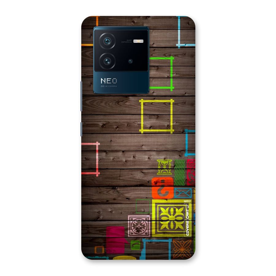 Multicolor Frame Design Back Case for Vivo iQOO Neo 6 5G