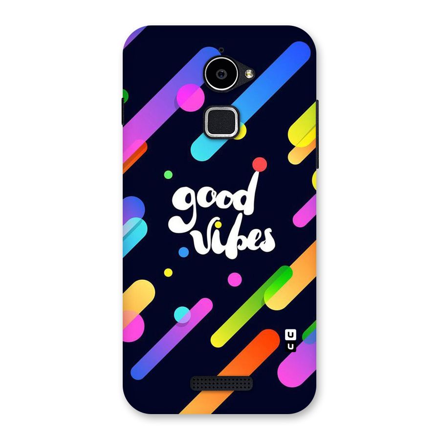 Multicolor Good Vibing Back Case for Coolpad Note 3 Lite