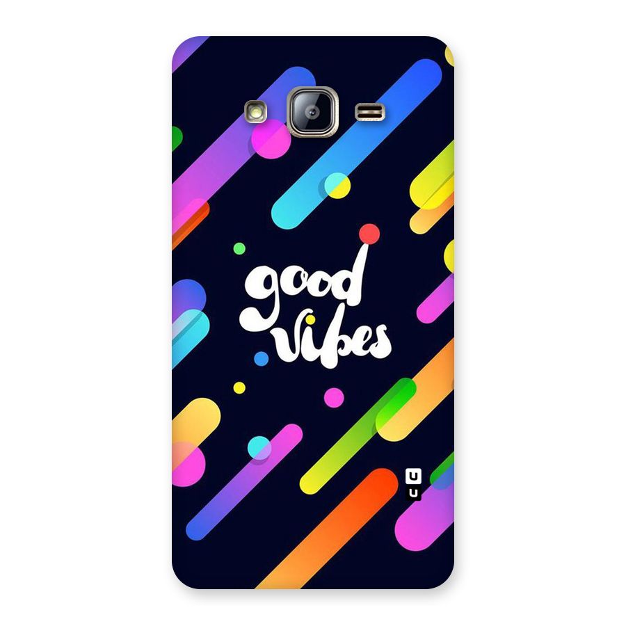 Multicolor Good Vibing Back Case for Galaxy On5