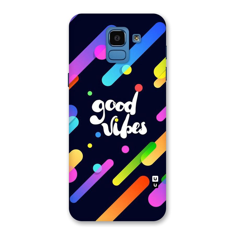 Multicolor Good Vibing Back Case for Galaxy On6