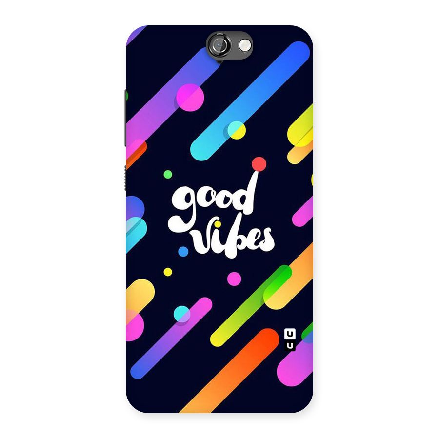 Multicolor Good Vibing Back Case for HTC One A9