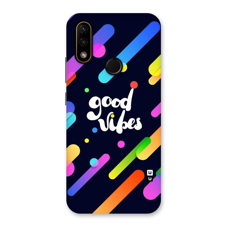 Multicolor Good Vibing Back Case for Lenovo A6 Note