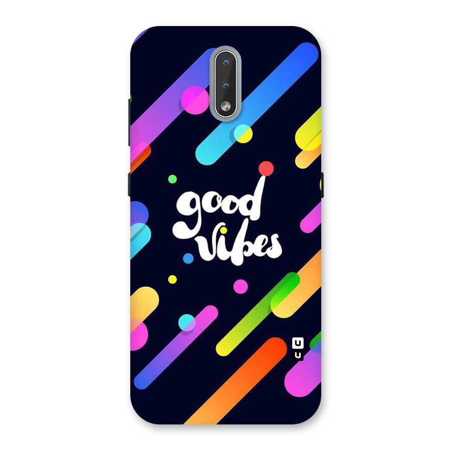 Multicolor Good Vibing Back Case for Nokia 2.3