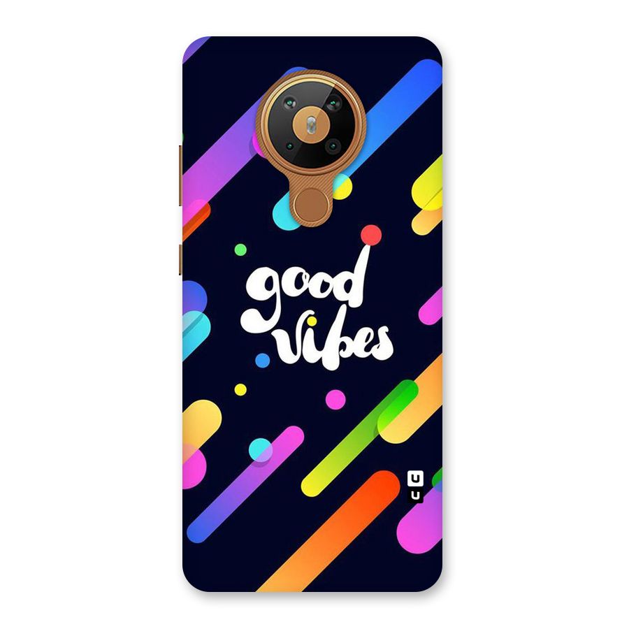 Multicolor Good Vibing Back Case for Nokia 5.3