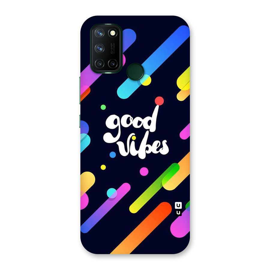 Multicolor Good Vibing Back Case for Realme 7i