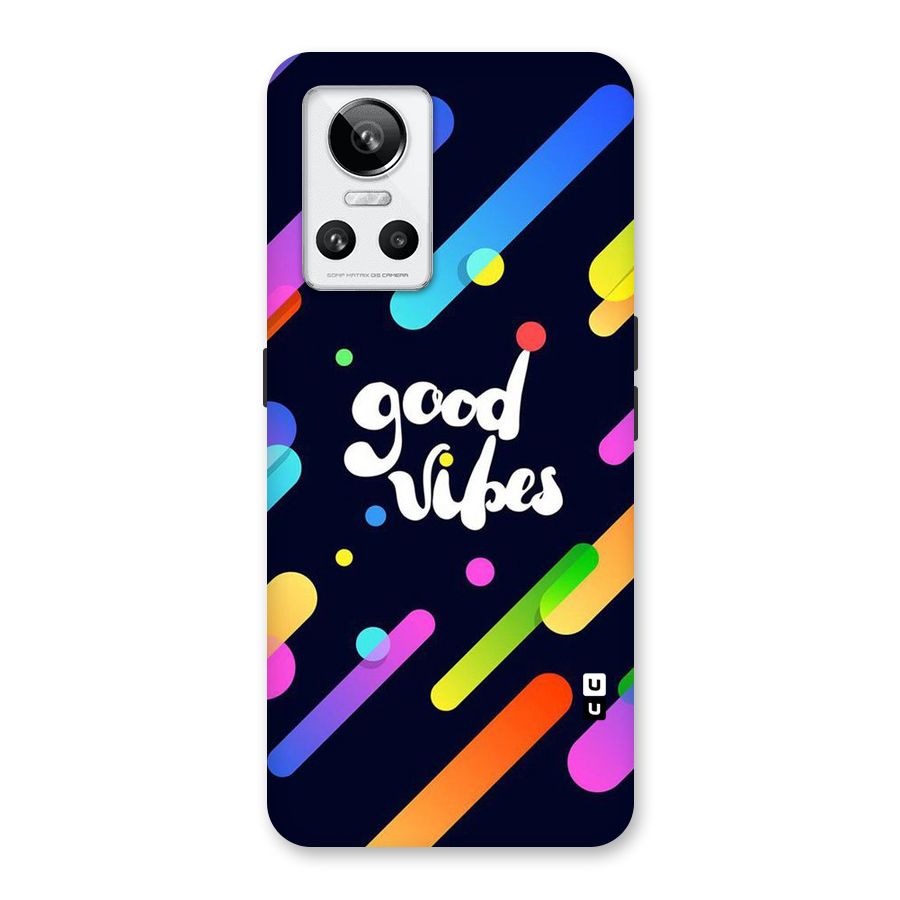 Multicolor Good Vibing Back Case for Realme GT Neo 3