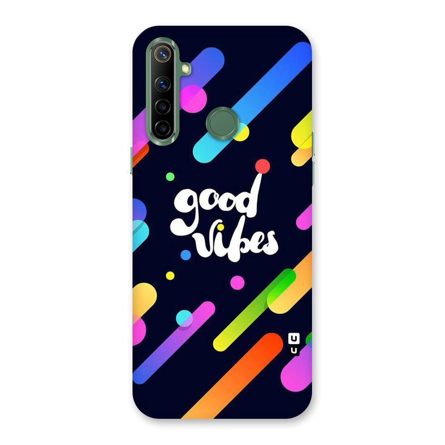 Multicolor Good Vibing Back Case for Realme Narzo 10