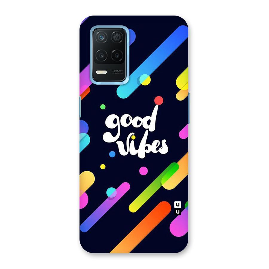 Multicolor Good Vibing Back Case for Realme Narzo 30 5G
