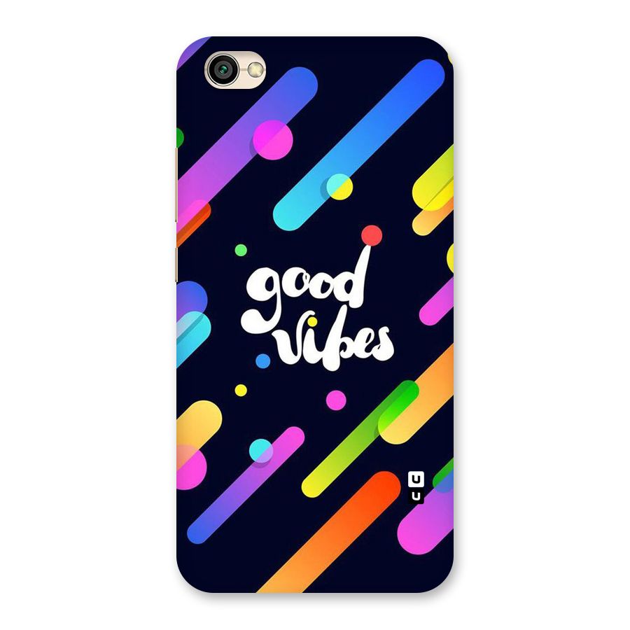 Multicolor Good Vibing Back Case for Redmi Y1 Lite