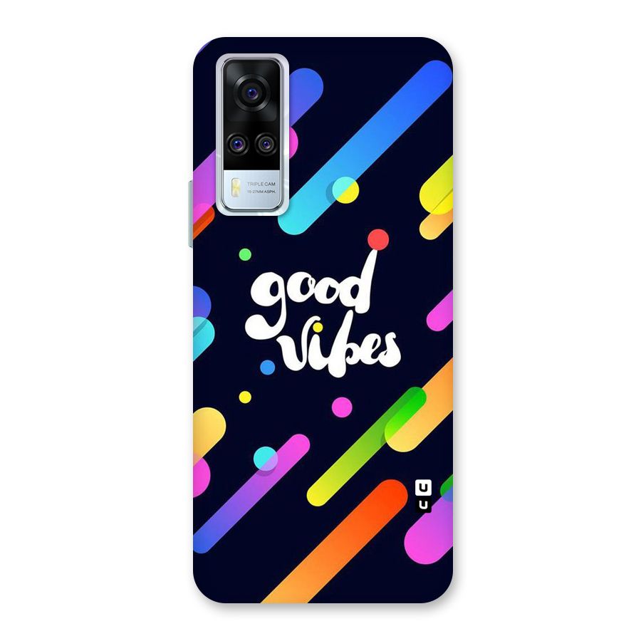 Multicolor Good Vibing Back Case for Vivo Y31