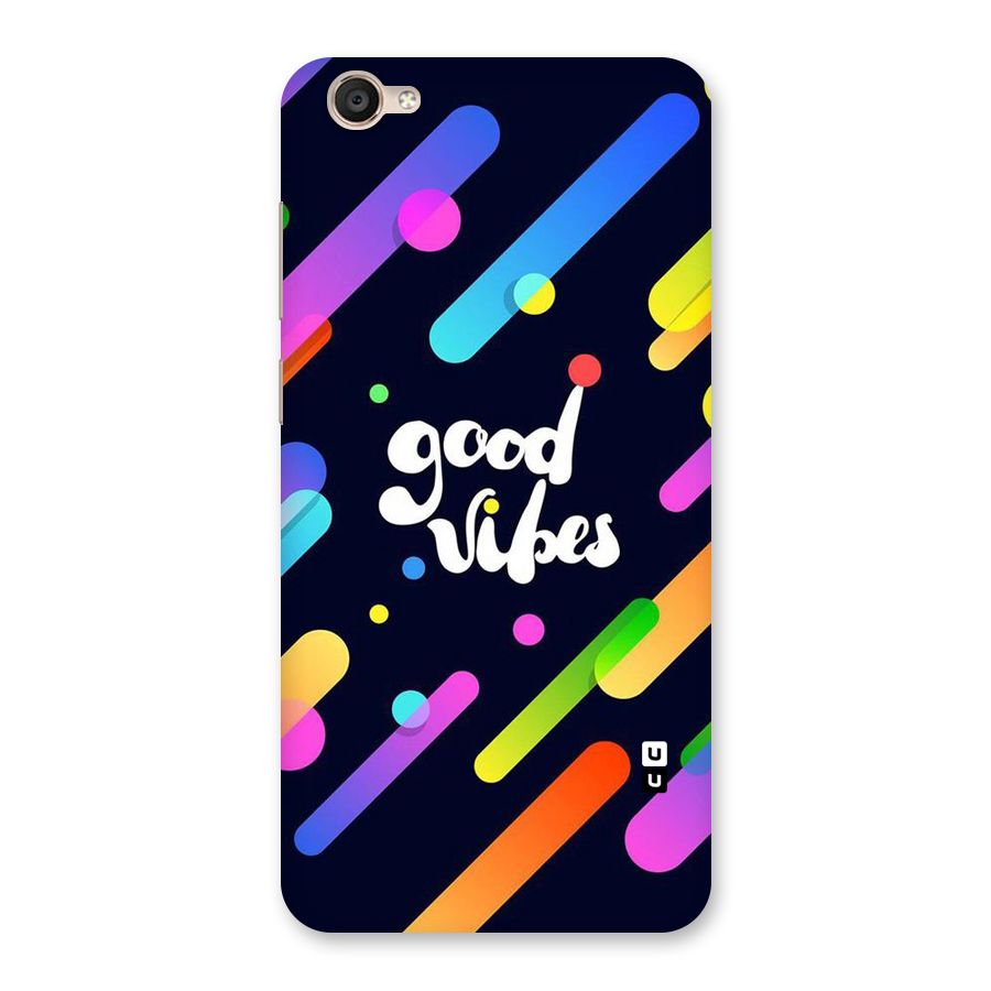 Multicolor Good Vibing Back Case for Vivo Y55L