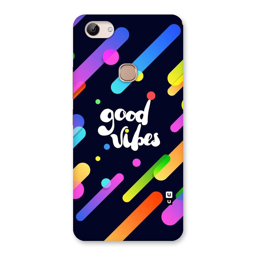 Multicolor Good Vibing Back Case for Vivo Y83