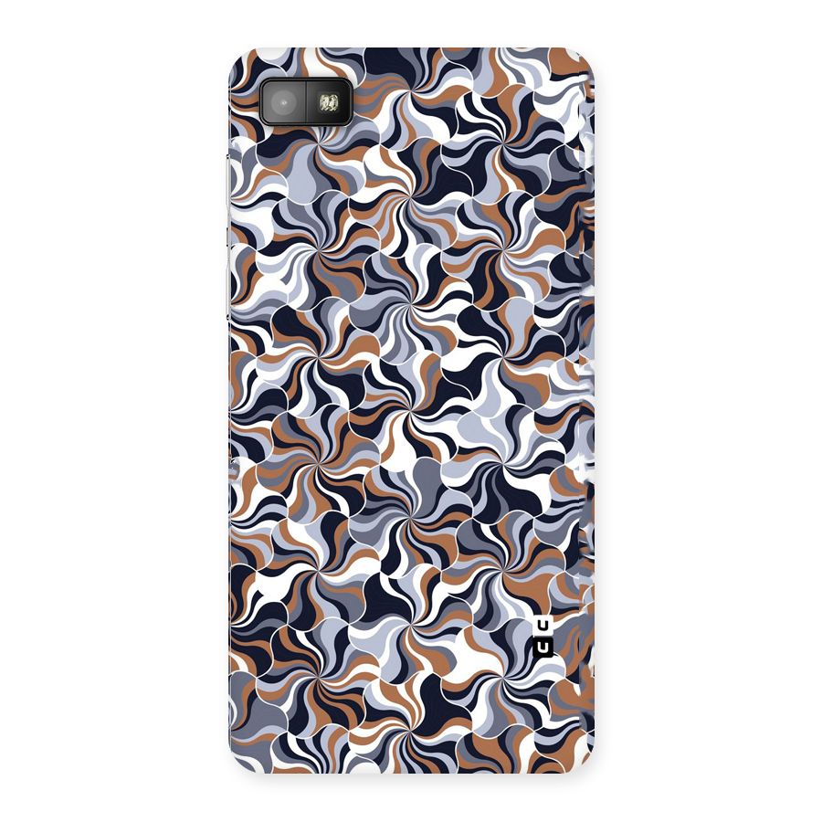 Multicolor Swirls Back Case for Blackberry Z10