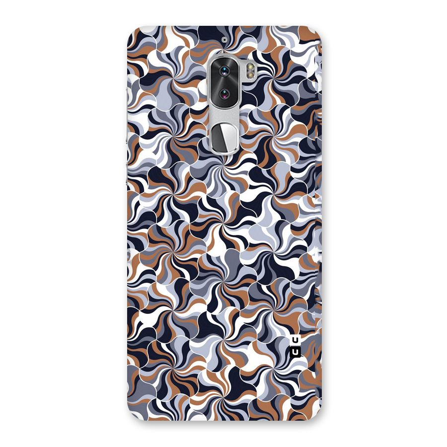 Multicolor Swirls Back Case for Coolpad Cool 1