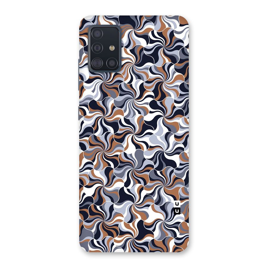 Multicolor Swirls Back Case for Galaxy A51
