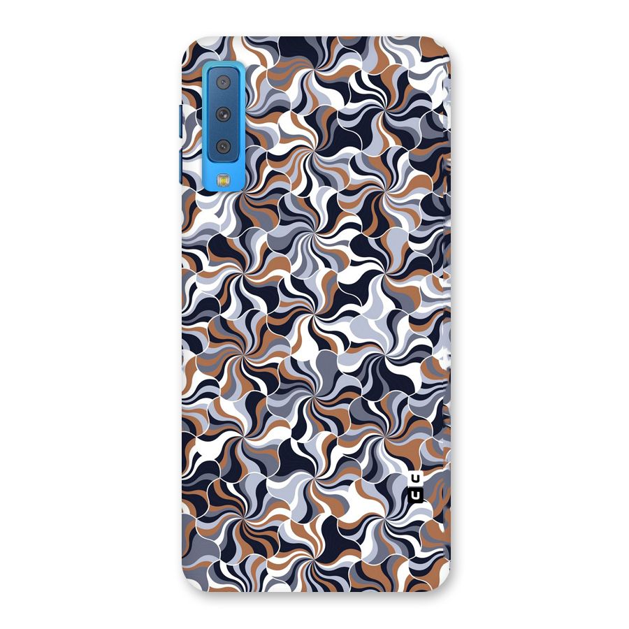 Multicolor Swirls Back Case for Galaxy A7 (2018)