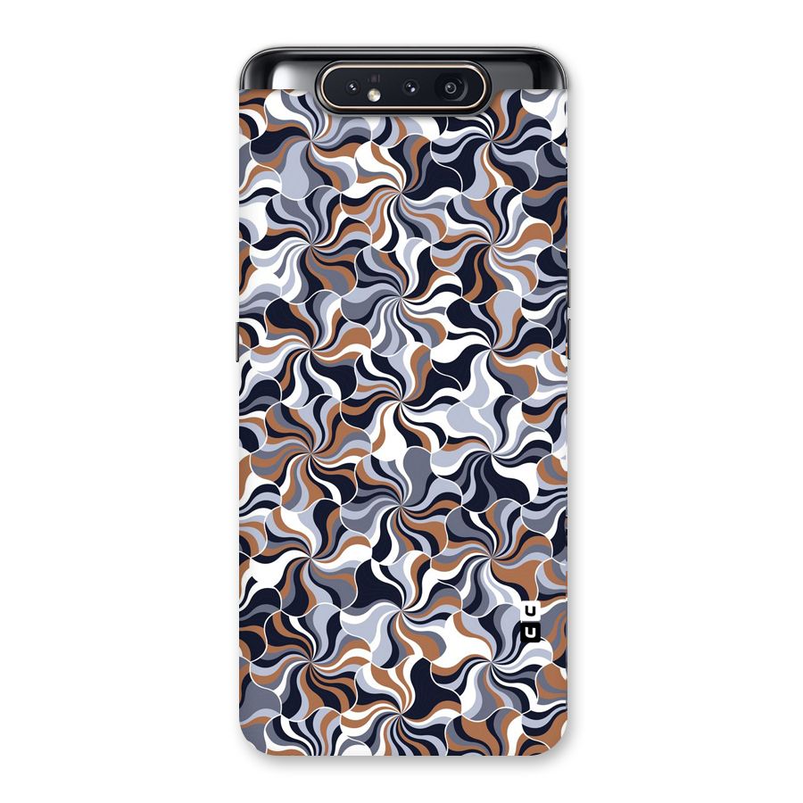 Multicolor Swirls Back Case for Galaxy A80