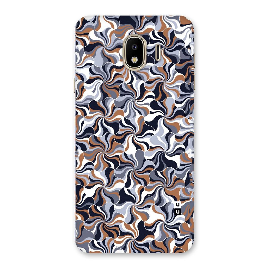 Multicolor Swirls Back Case for Galaxy J4
