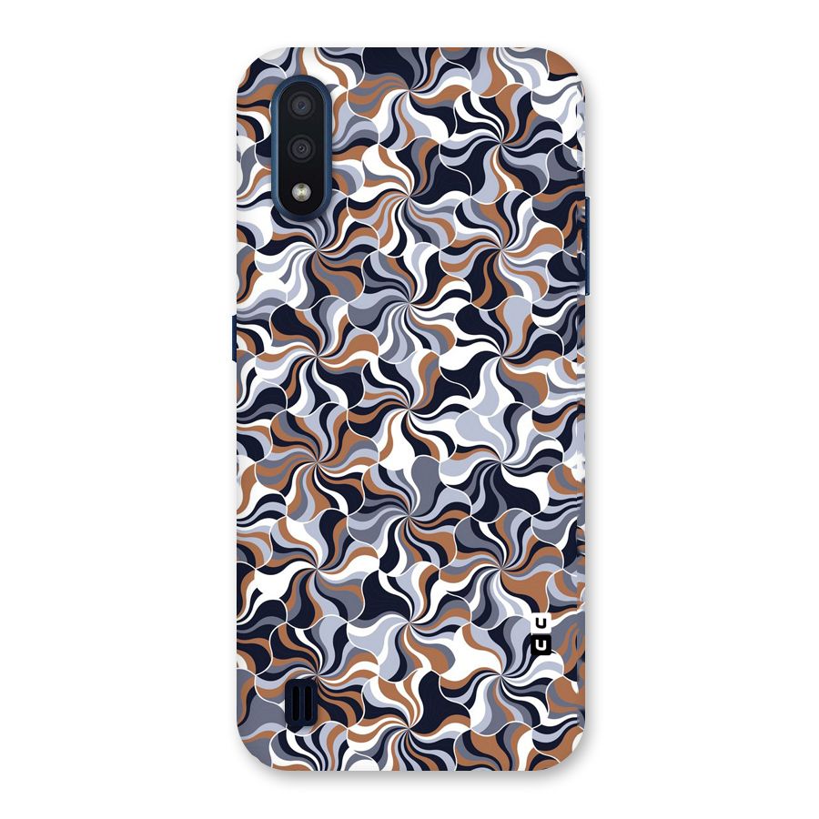 Multicolor Swirls Back Case for Galaxy M01