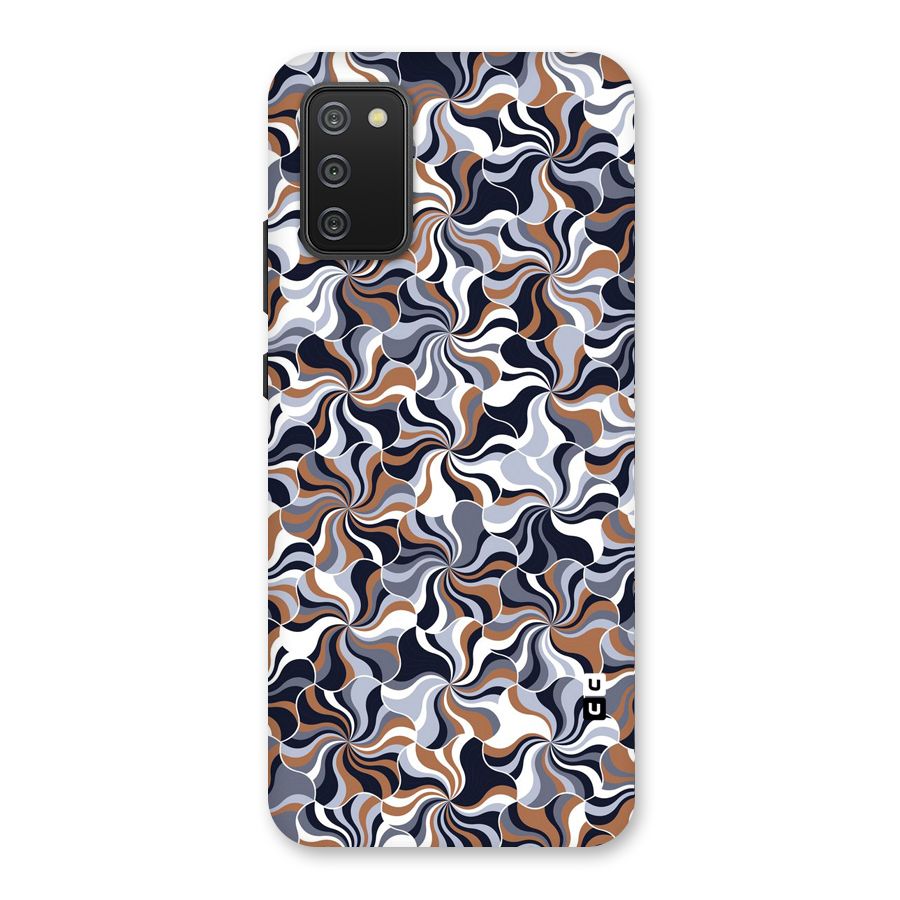 Multicolor Swirls Back Case for Galaxy M02s