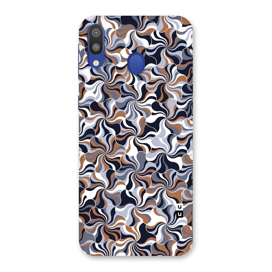 Multicolor Swirls Back Case for Galaxy M20