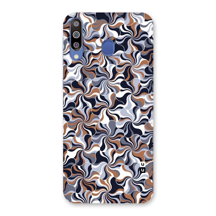 Multicolor Swirls Back Case for Galaxy M30