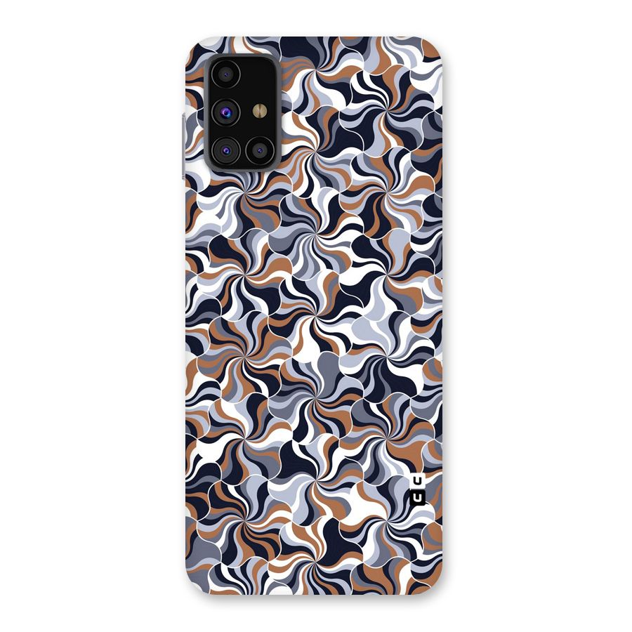 Multicolor Swirls Back Case for Galaxy M31s