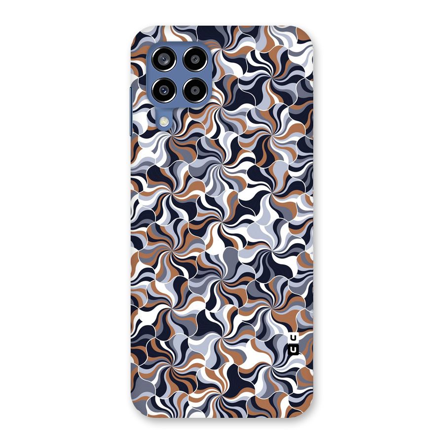 Multicolor Swirls Back Case for Galaxy M53 5G