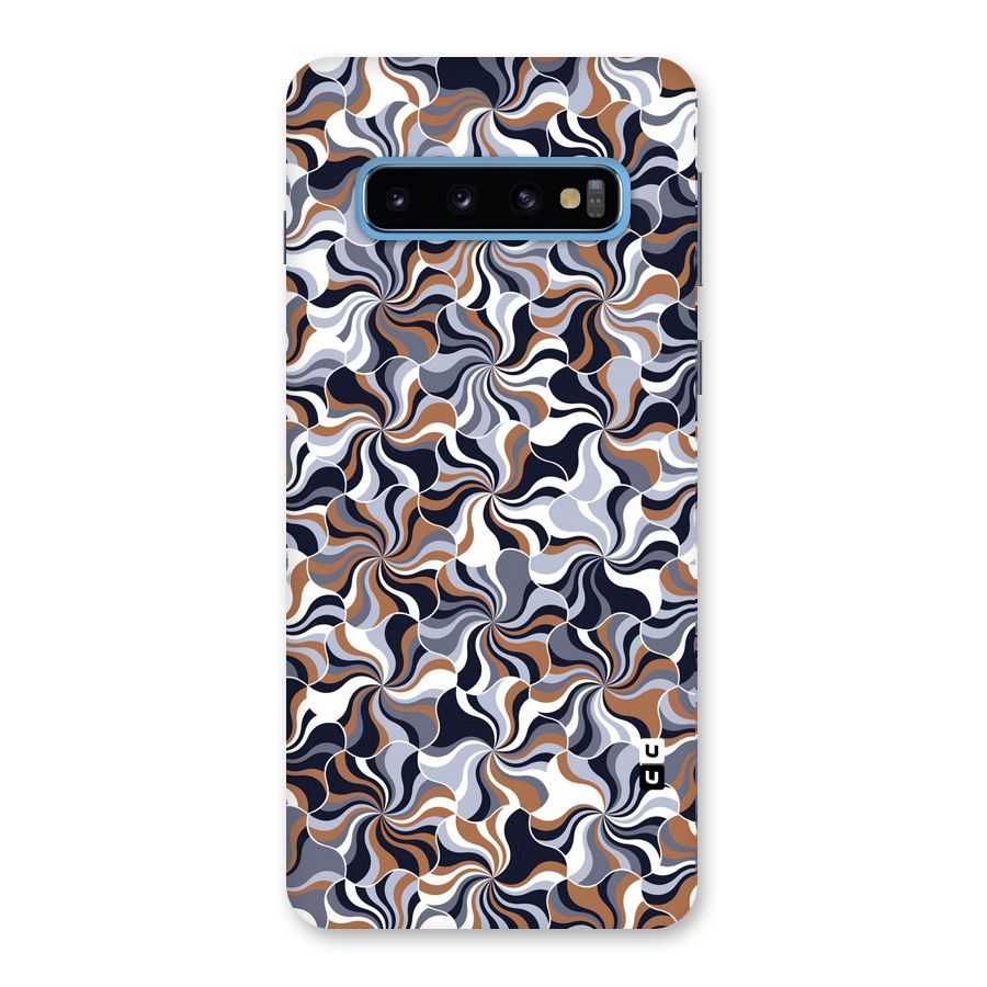 Multicolor Swirls Back Case for Galaxy S10