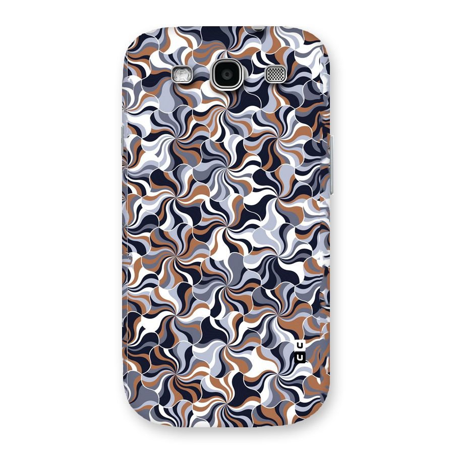 Multicolor Swirls Back Case for Galaxy S3