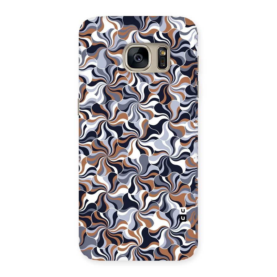 Multicolor Swirls Back Case for Galaxy S7