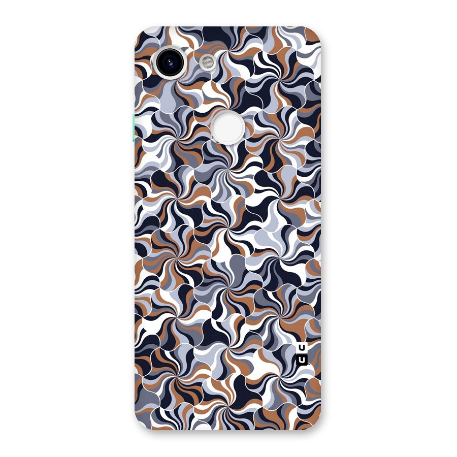 Multicolor Swirls Back Case for Google Pixel 3