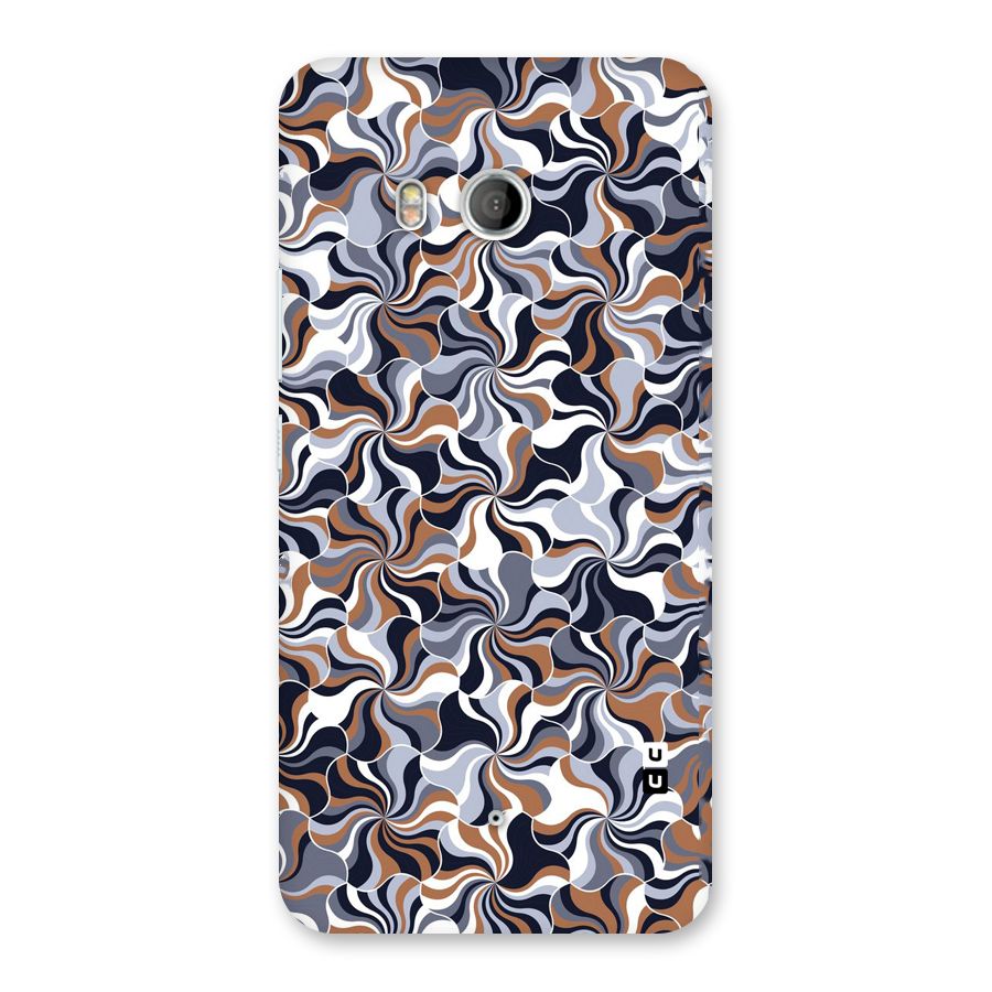Multicolor Swirls Back Case for HTC U11