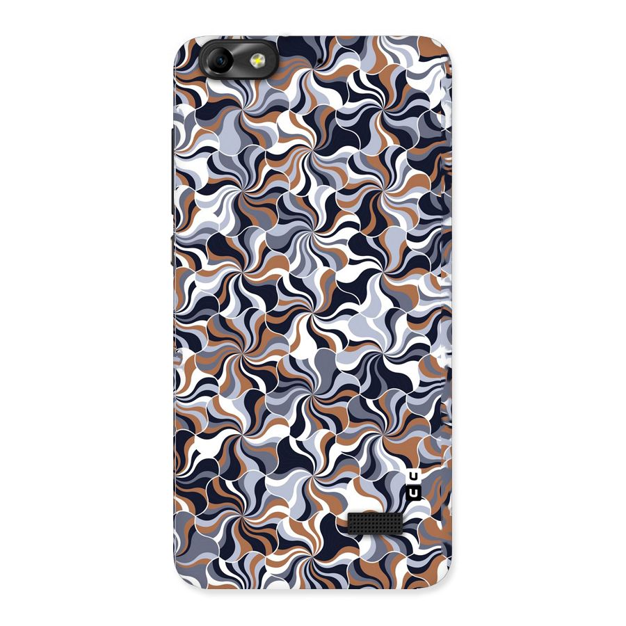 Multicolor Swirls Back Case for Honor 4C