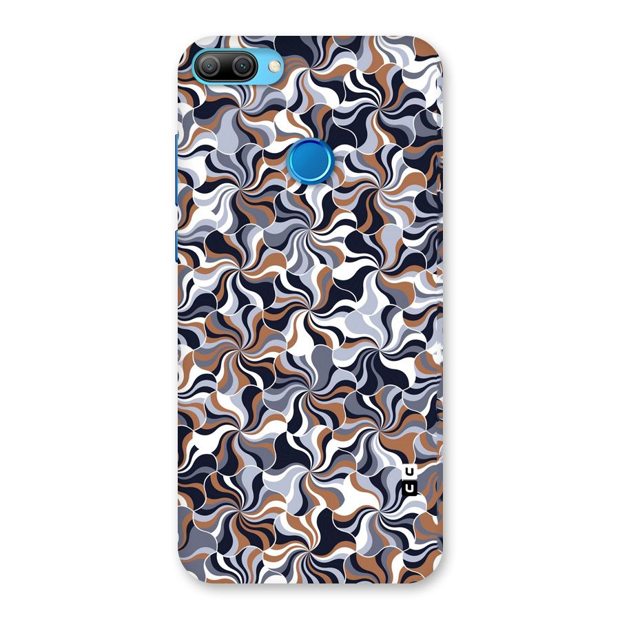 Multicolor Swirls Back Case for Honor 9N