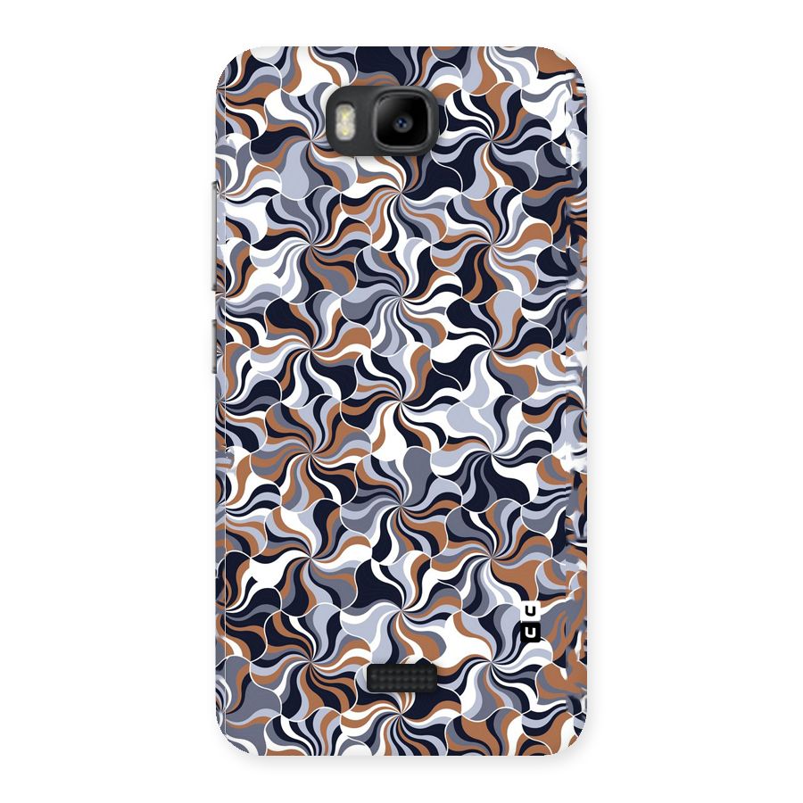 Multicolor Swirls Back Case for Honor Bee