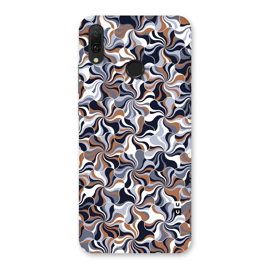 Multicolor Swirls Back Case for Huawei Y9 (2019)