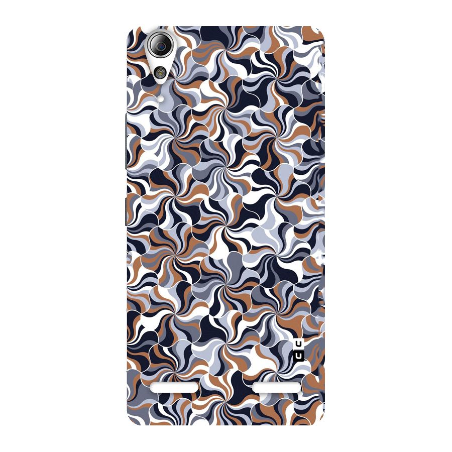 Multicolor Swirls Back Case for Lenovo A6000 Plus