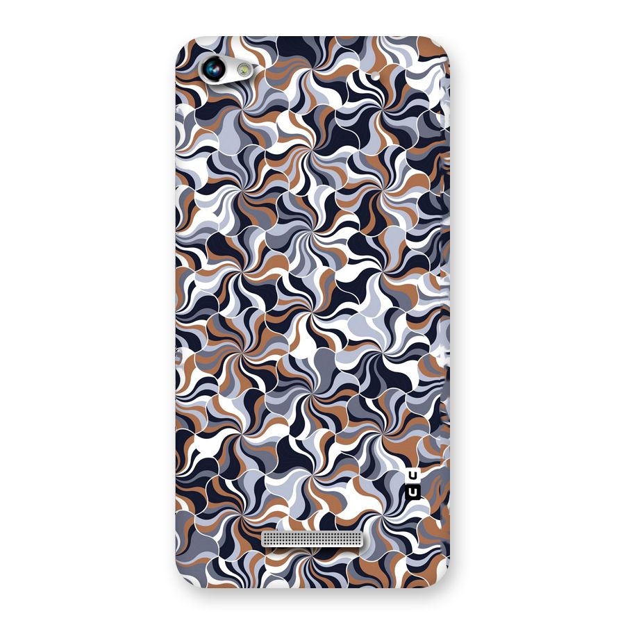 Multicolor Swirls Back Case for Micromax Hue 2