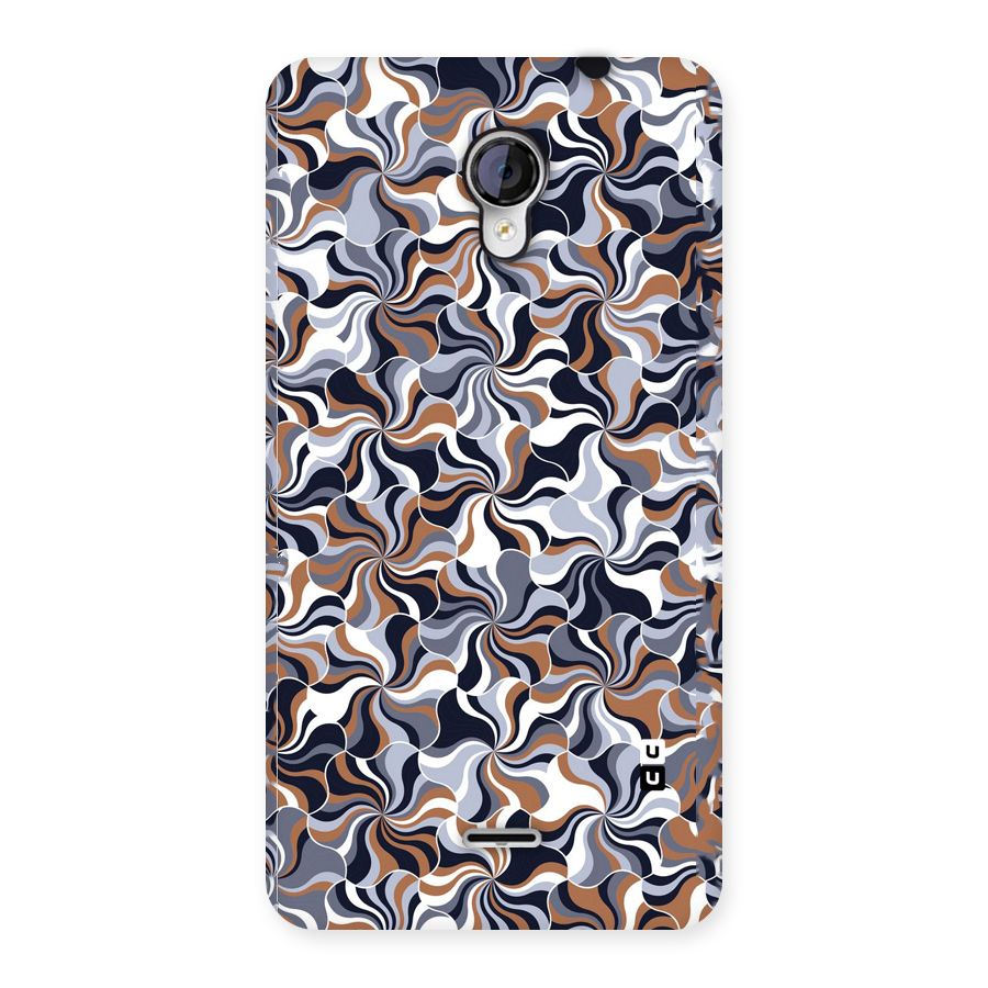 Multicolor Swirls Back Case for Micromax Unite 2 A106