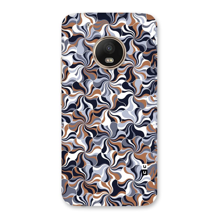 Multicolor Swirls Back Case for Moto G5 Plus