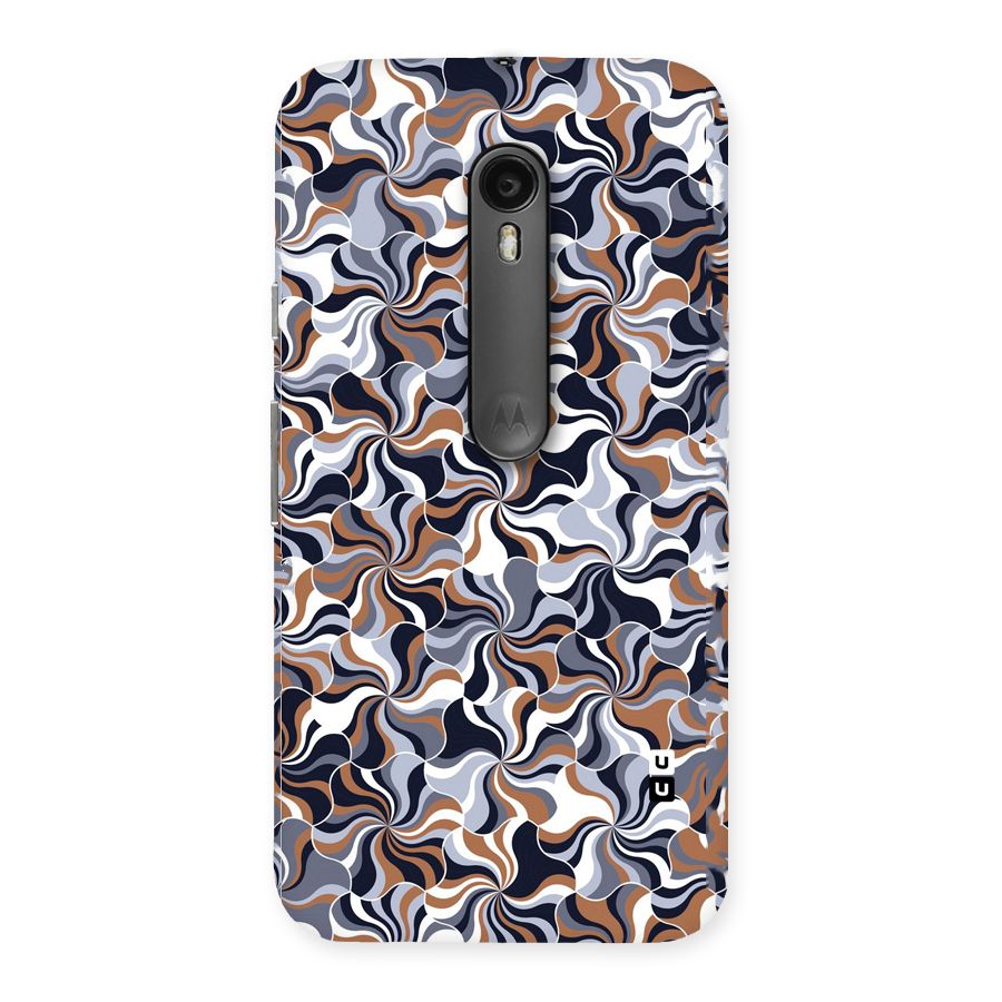 Multicolor Swirls Back Case for Moto G Turbo