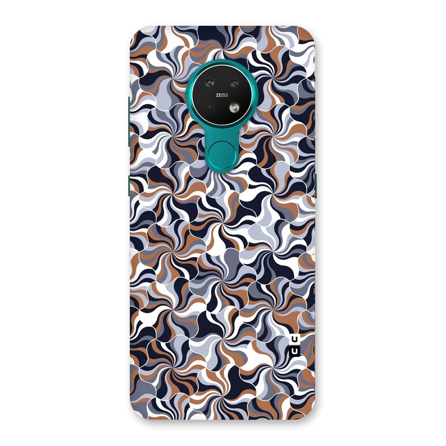 Multicolor Swirls Back Case for Nokia 7.2