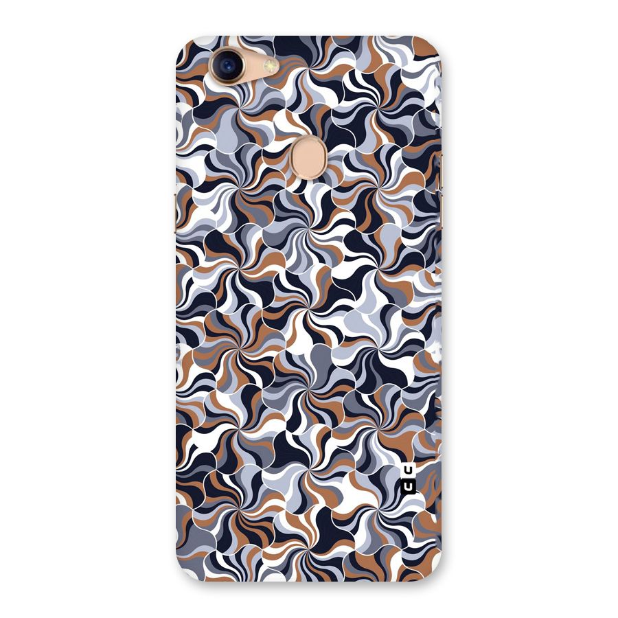 Multicolor Swirls Back Case for Oppo F5 Youth