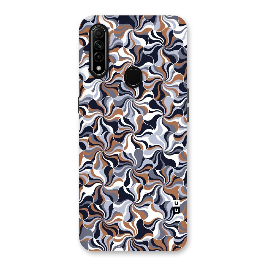 Multicolor Swirls Back Case for Oppo A31