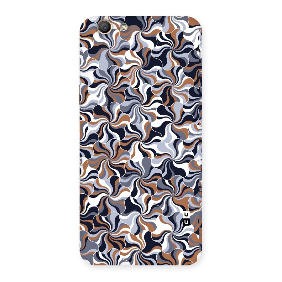 Multicolor Swirls Back Case for Oppo A59