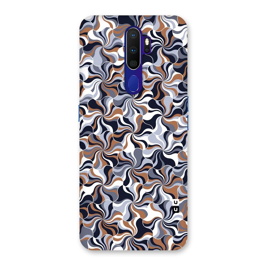 Multicolor Swirls Back Case for Oppo A9 (2020)