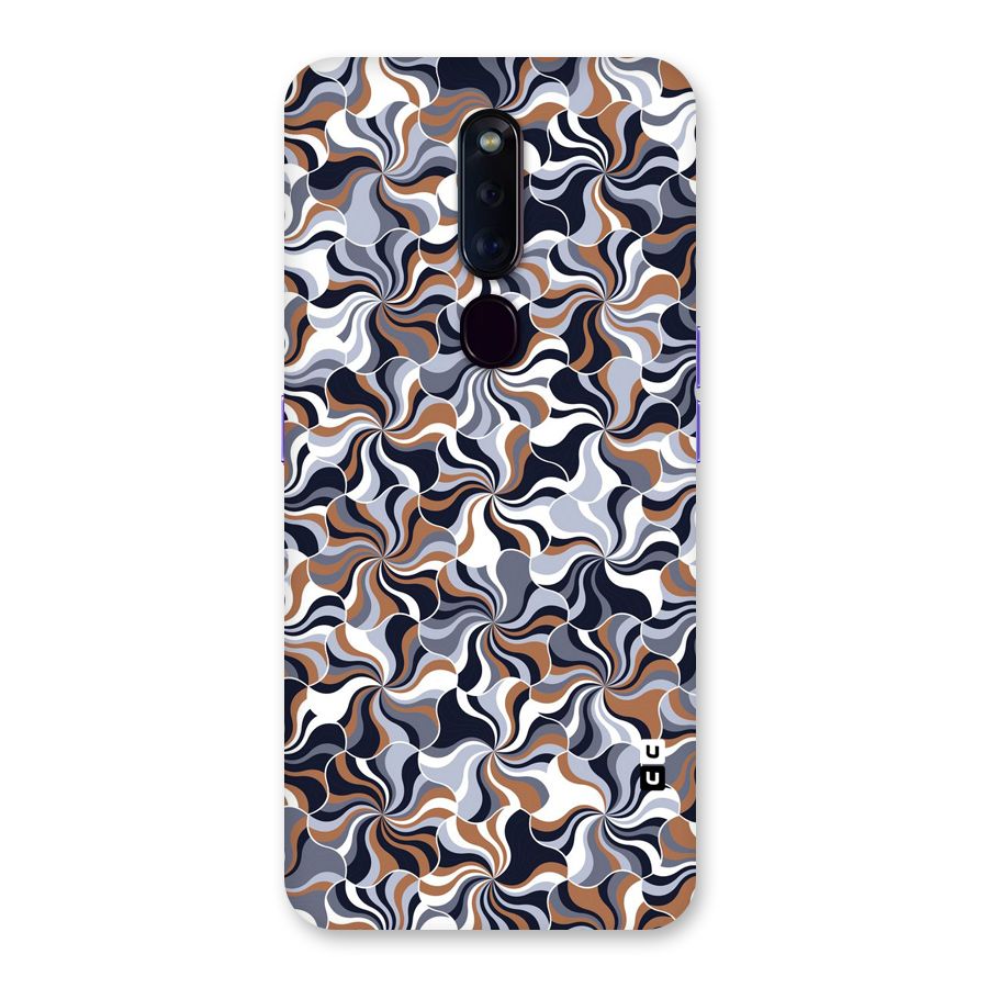Multicolor Swirls Back Case for Oppo F11 Pro