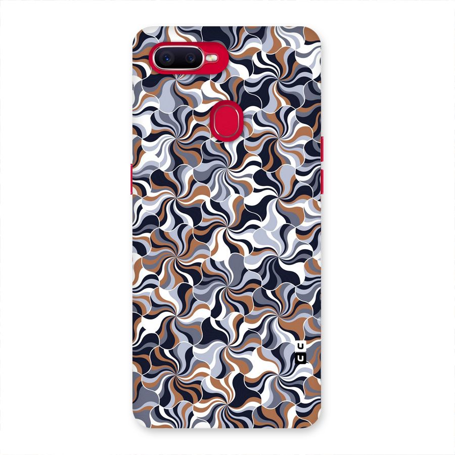 Multicolor Swirls Back Case for Oppo F9 Pro